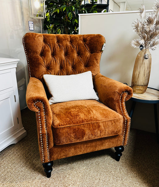 Chester Burnt Orange Chair