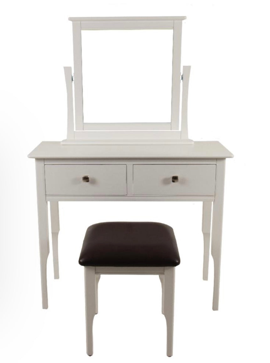 Logan White dressing table