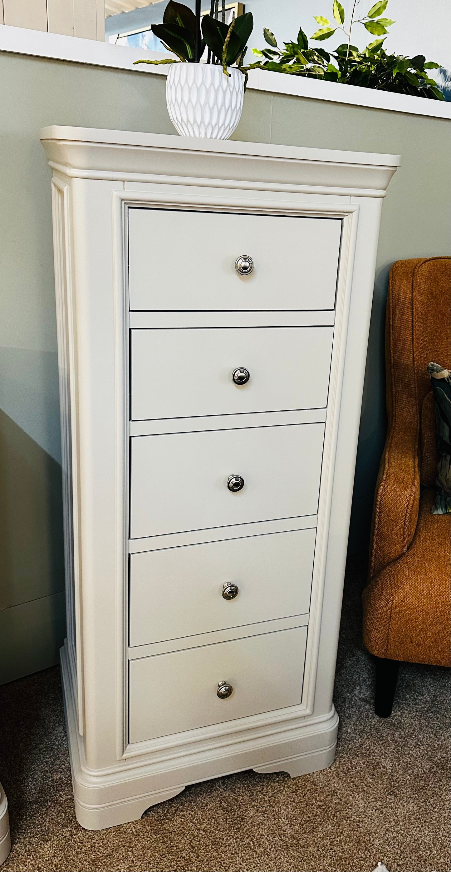 Milan Tallboy Chest of Drawers