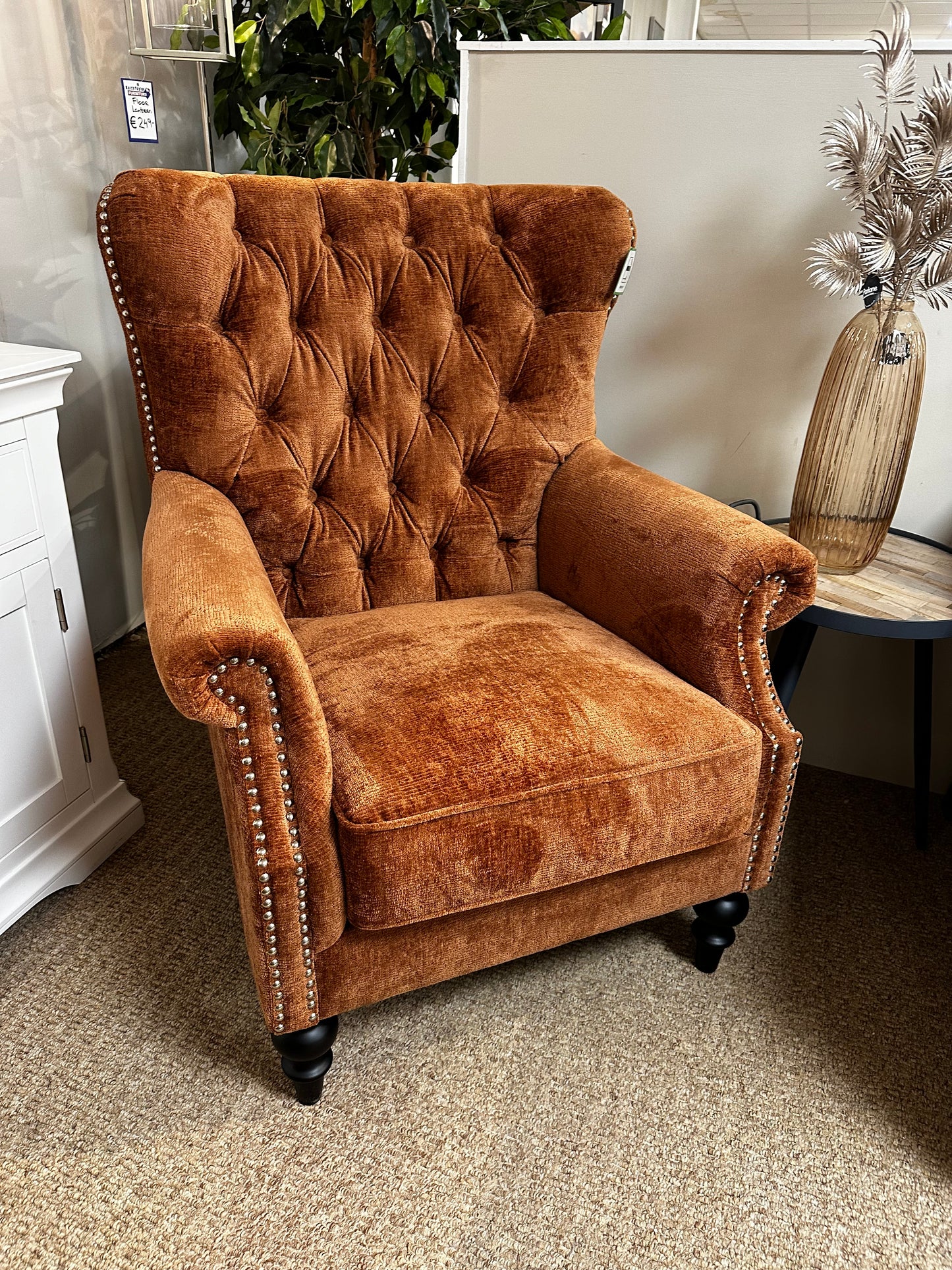 Chester Burnt Orange Chair