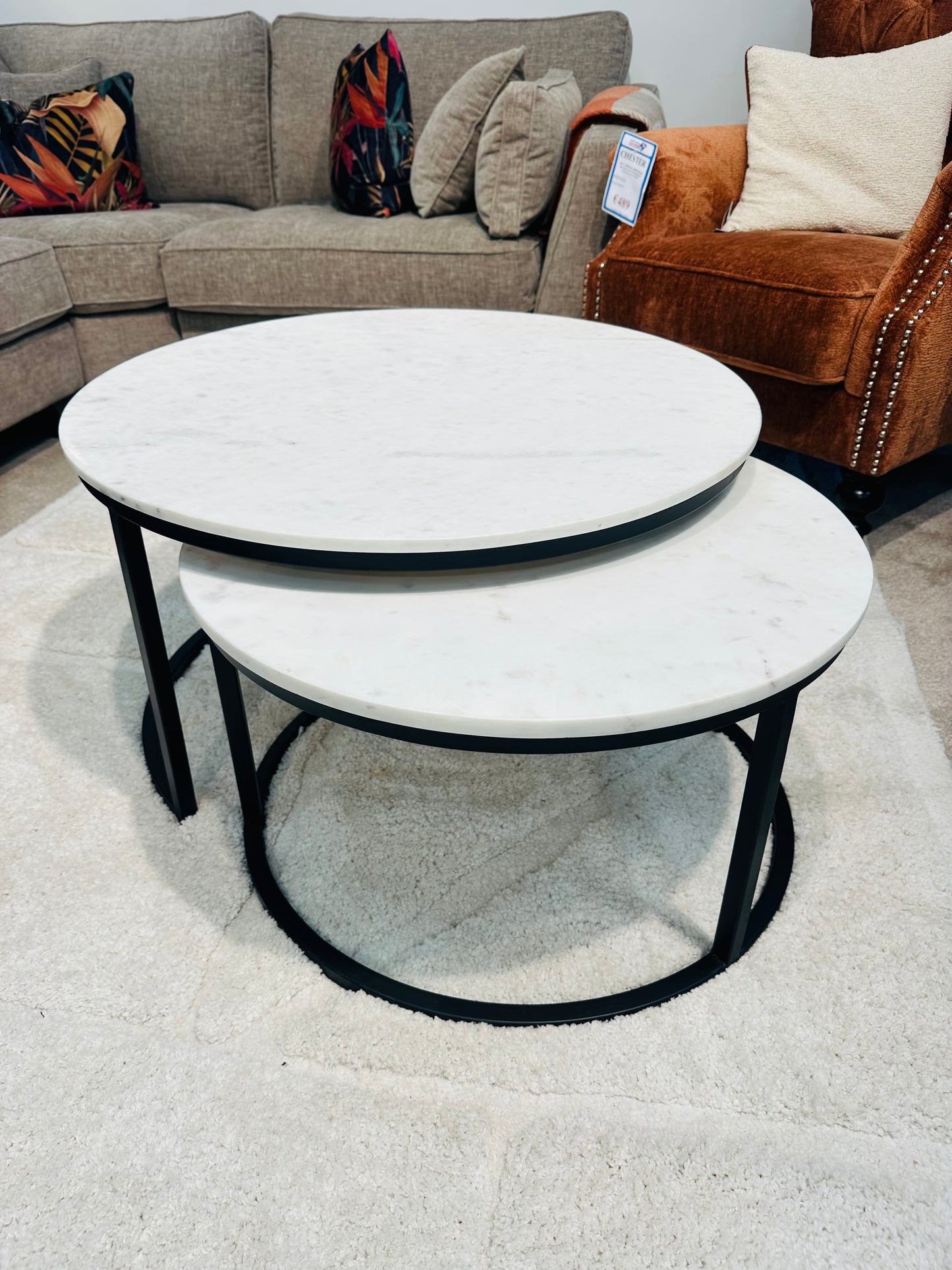 Sabina black base Coffee Table