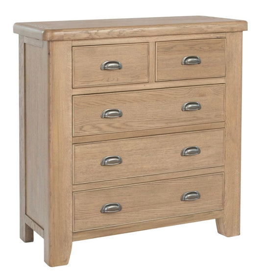 Stamford Oak 3+2 Chest