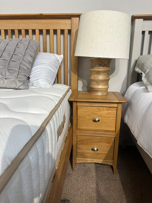 Logan Oak bedside locker