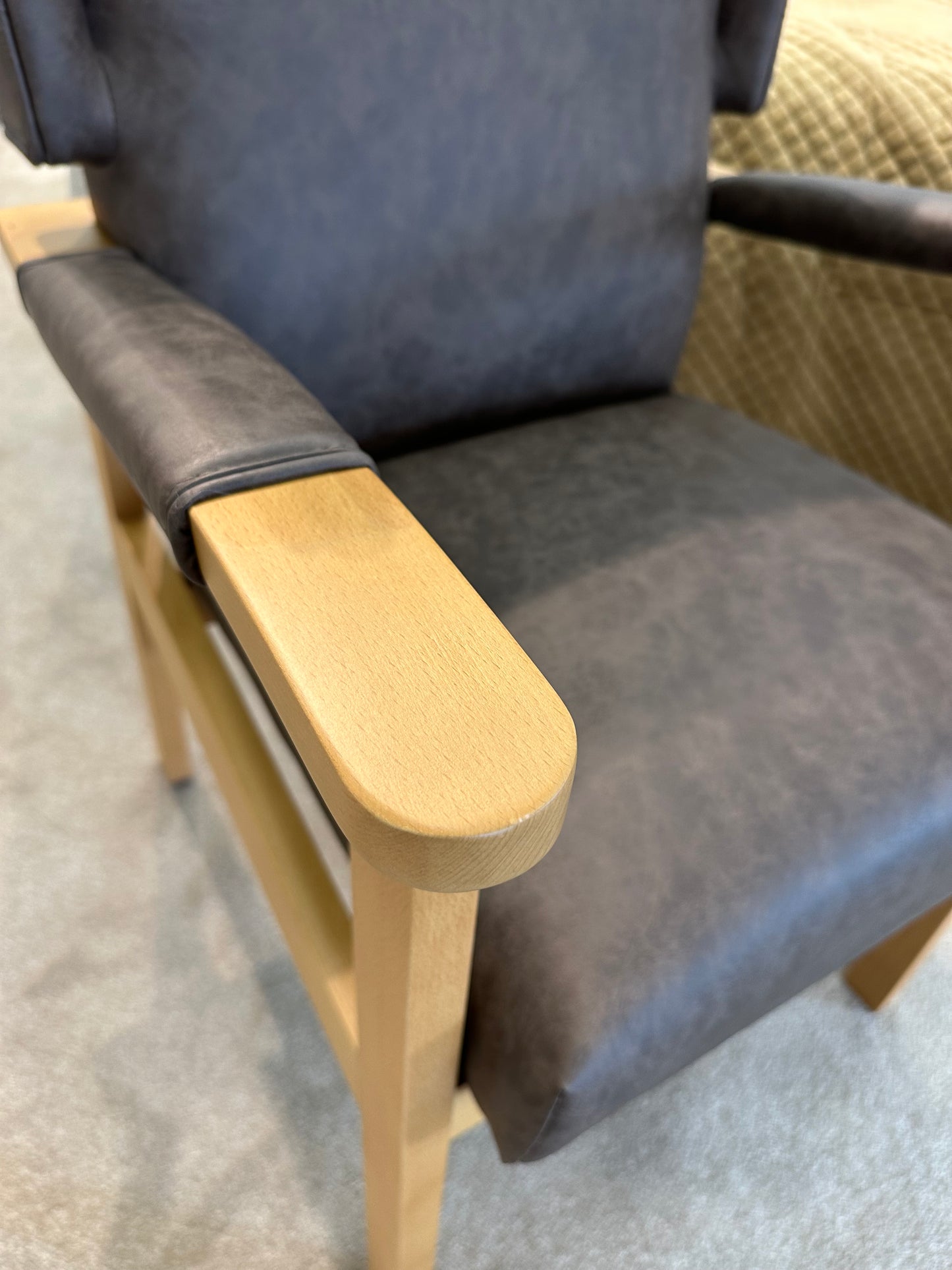 Beech frame Orthopedic Chair