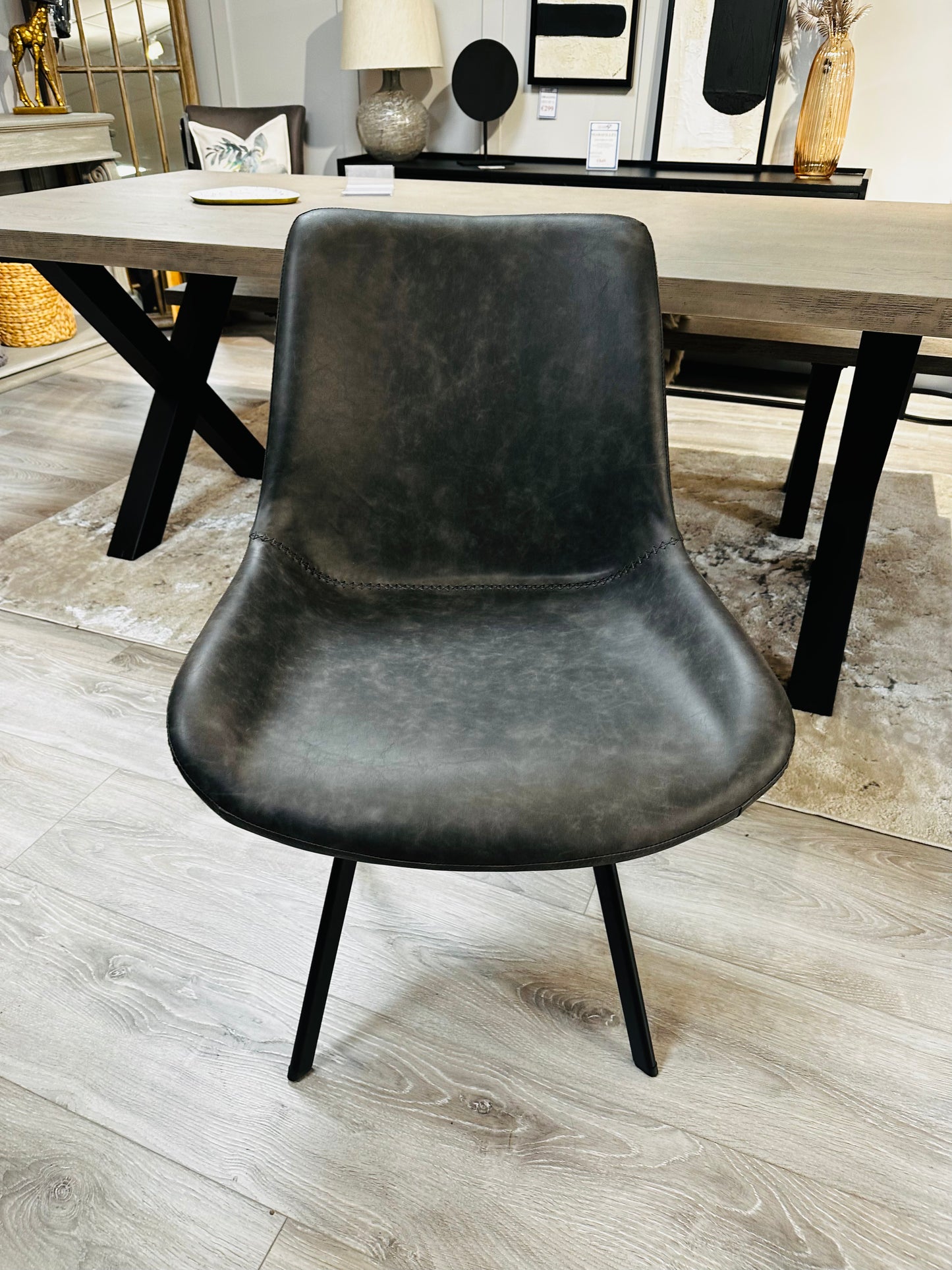 Cooper Dark Grey Dining Chair