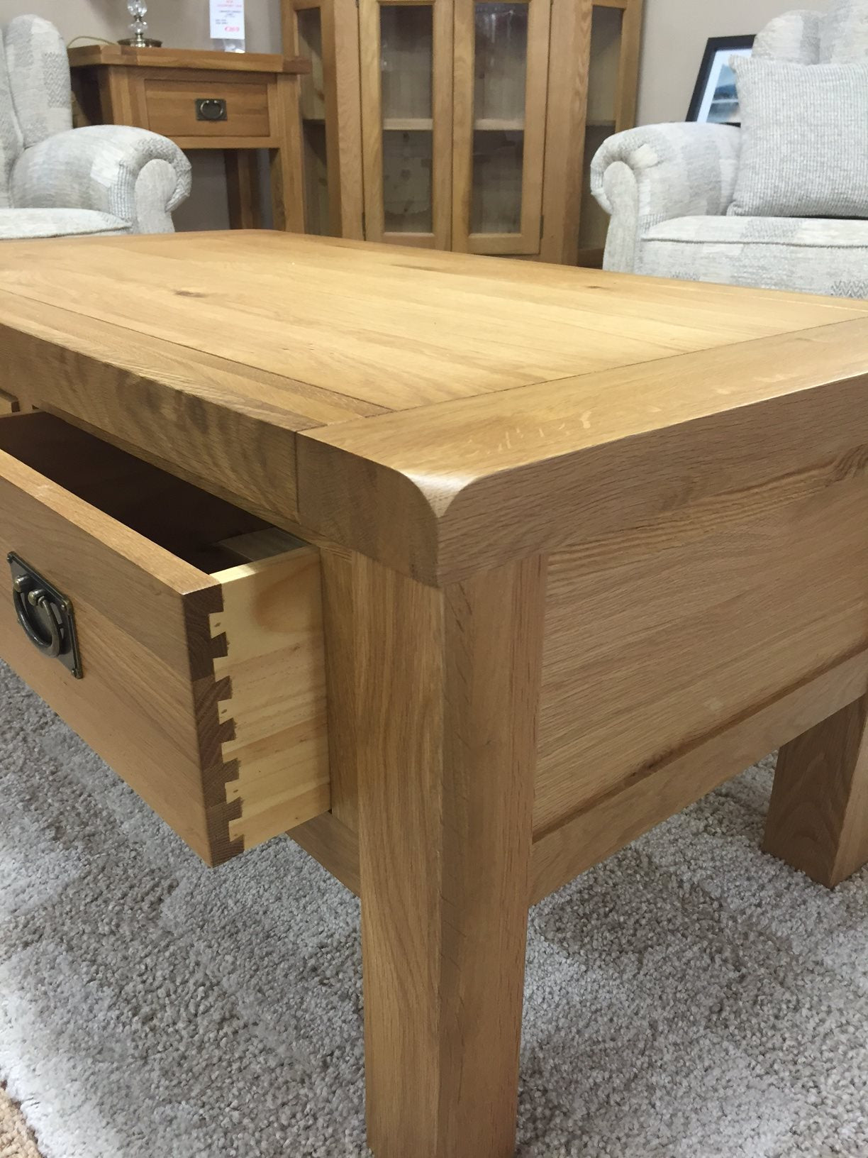 Stamford 2 Drawer Coffee Table