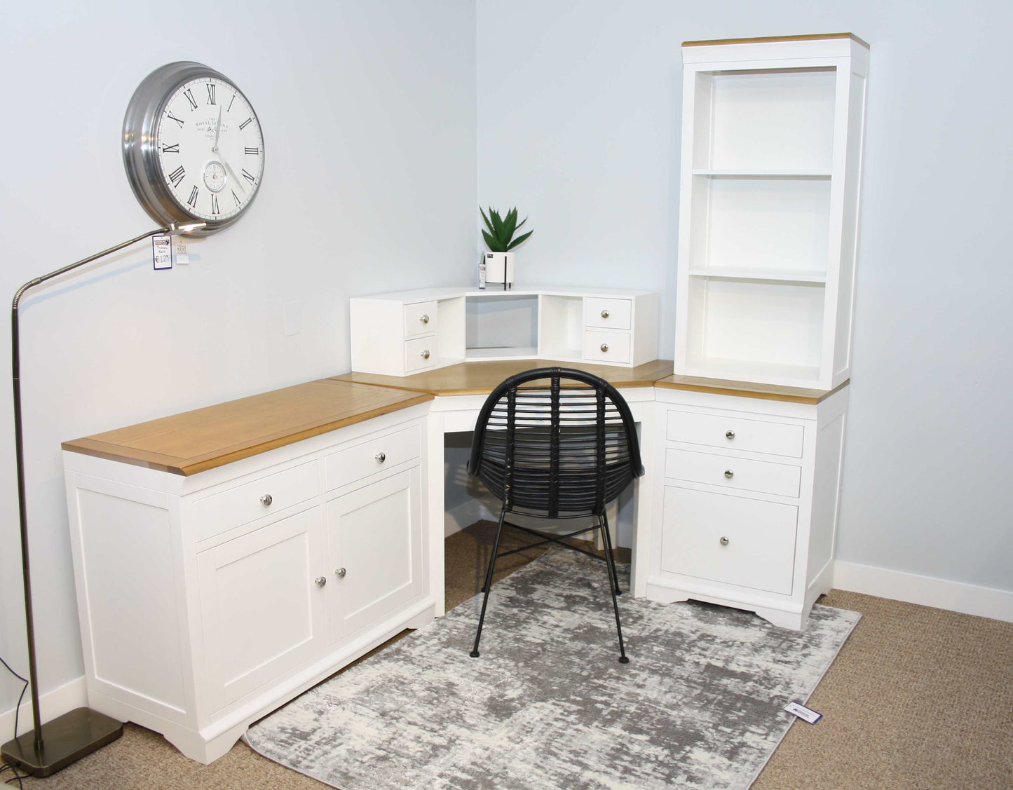 Brighton Corner home office combo