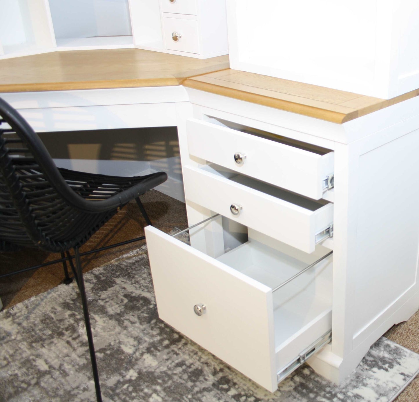 Brighton Corner home office combo