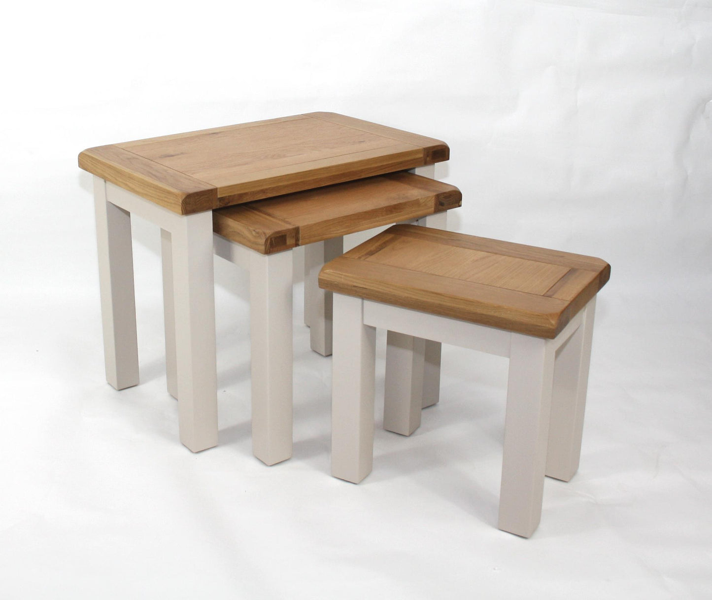 Bailey Oak Nest Of Tables