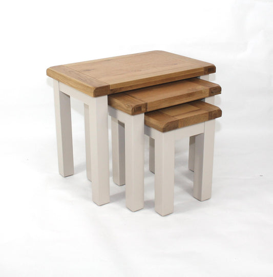 Bailey Oak Nest Of Tables