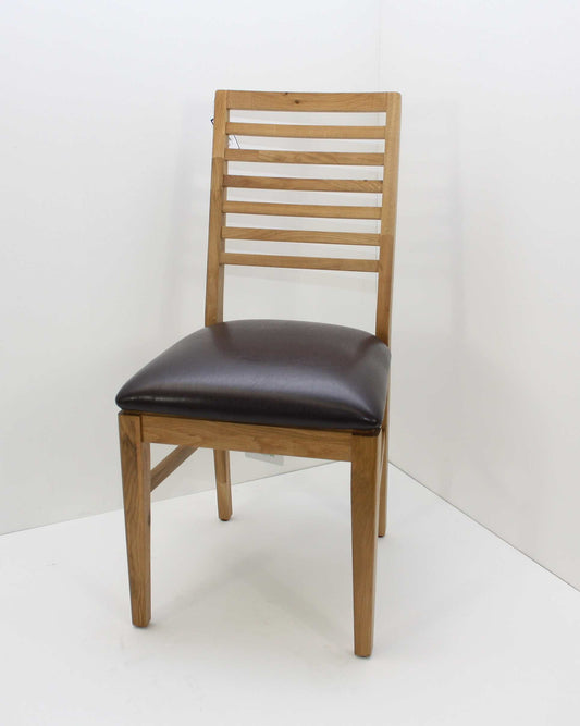 Helsinki oak Padded Dining Chair