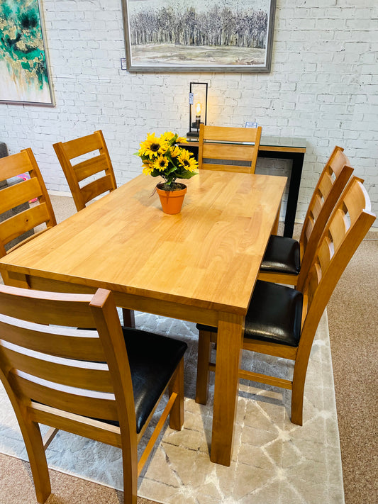 Douglas Dining Table & 6 Chairs