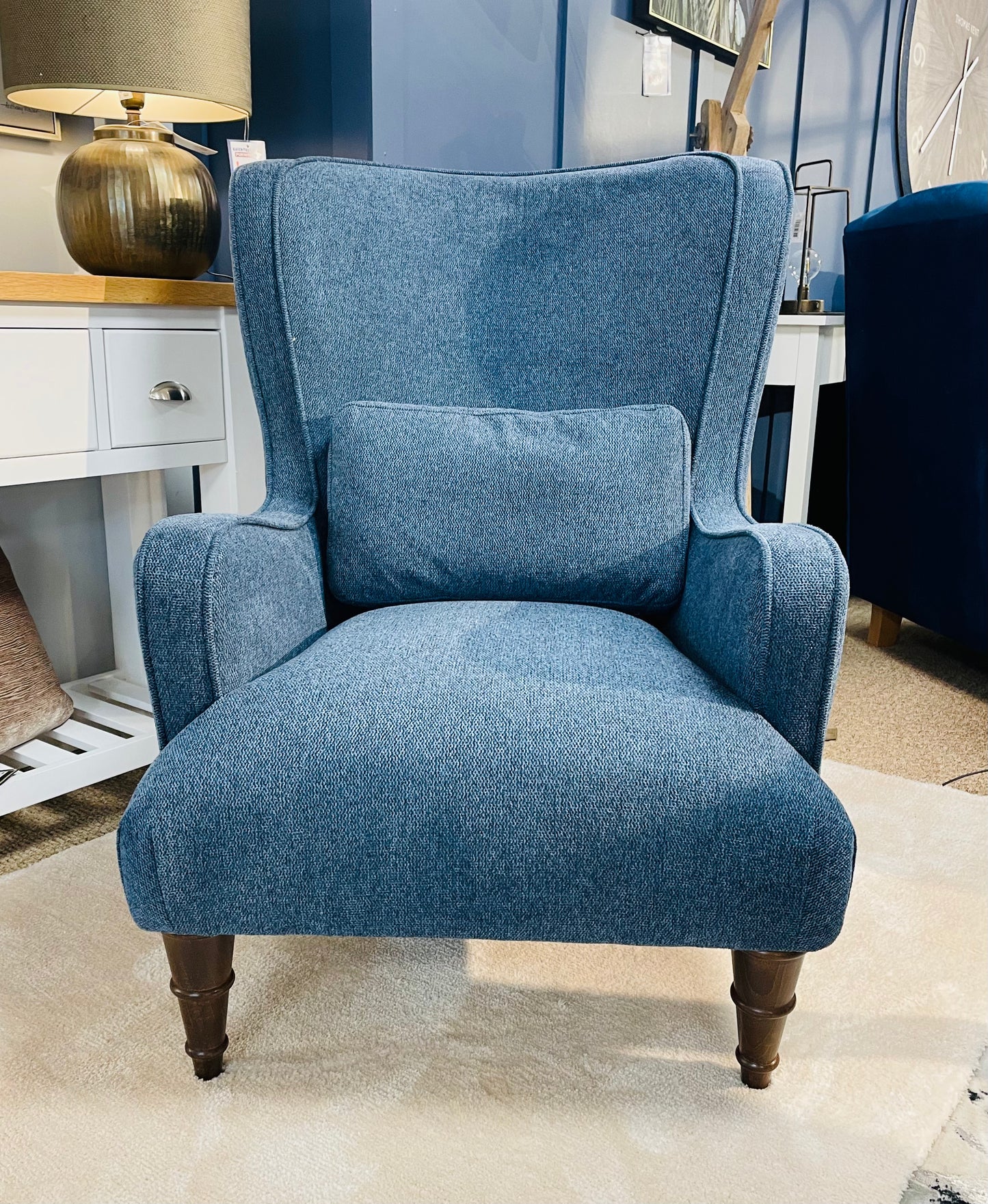 Harriet blue Accent Chair