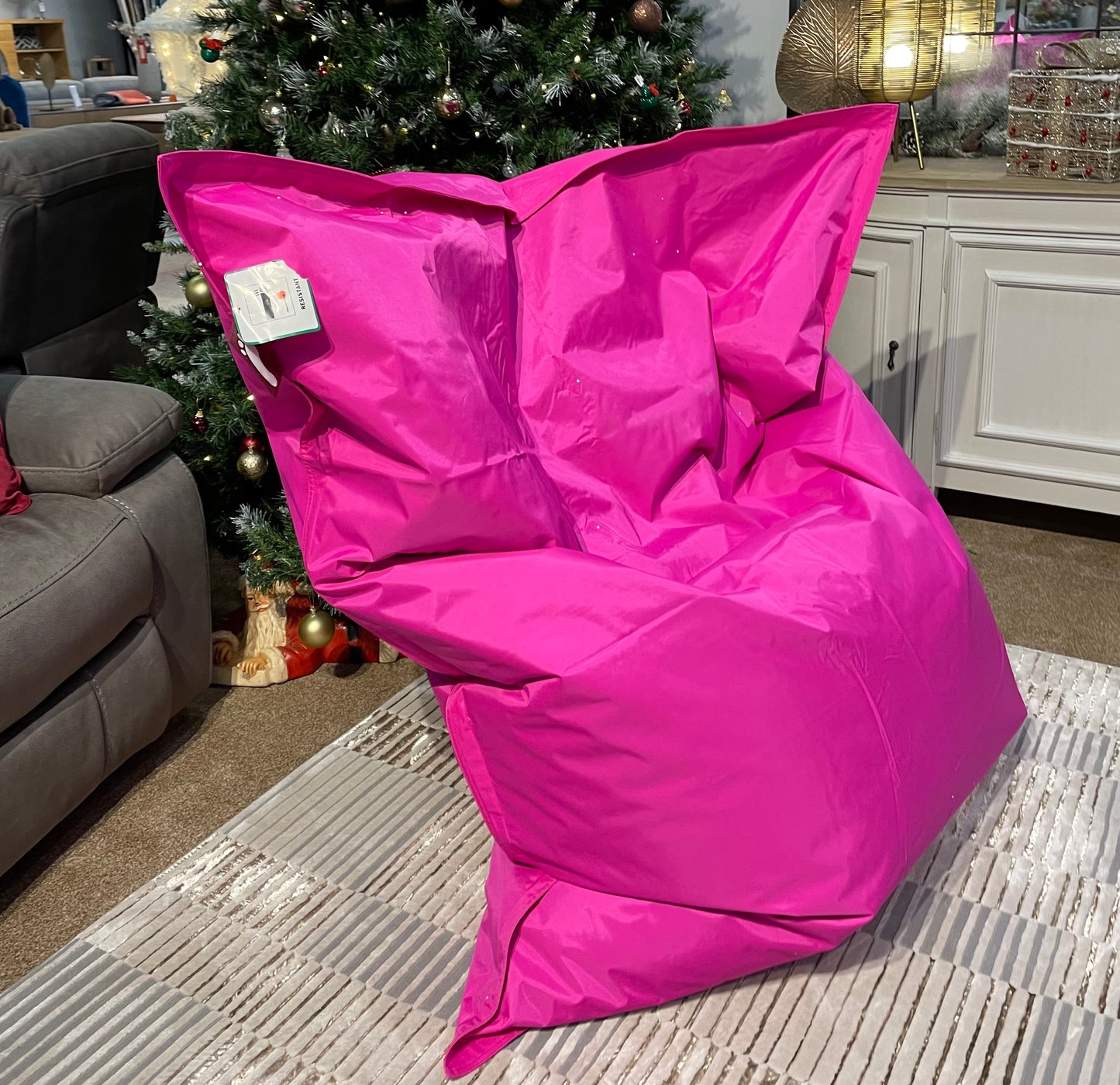 Large Pink Beanbean Bag