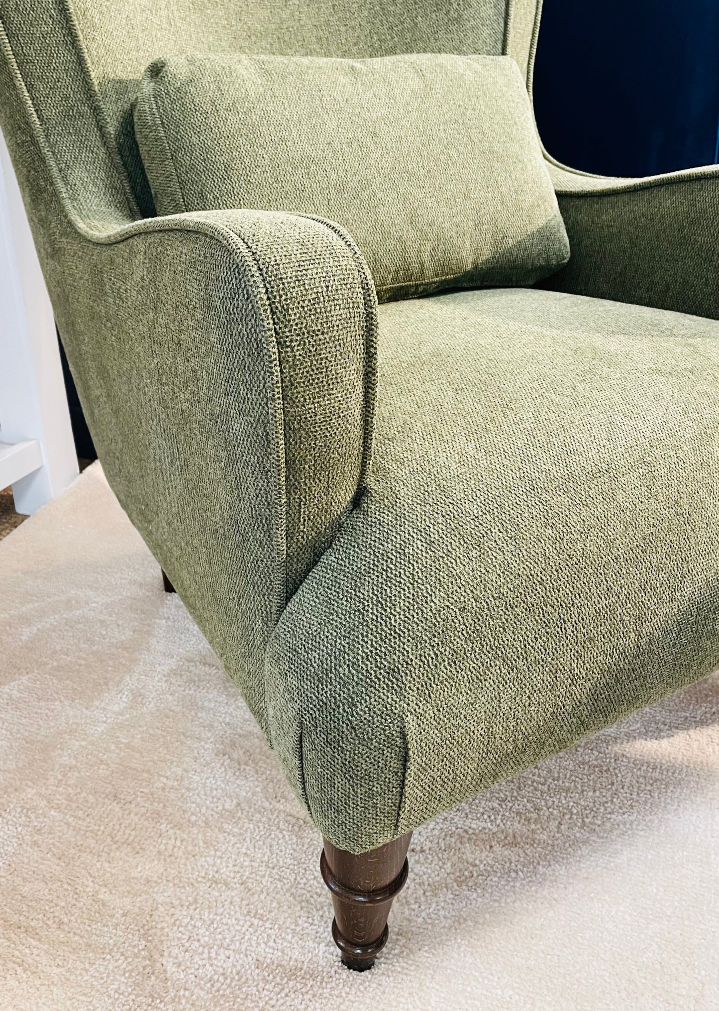 Harriet Forest green Accent Chair