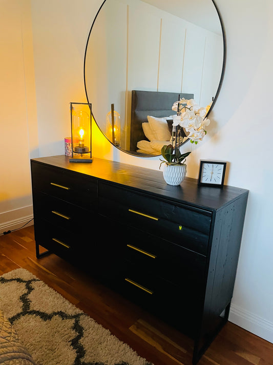 Leon 6 Drawer Low Wide Chest