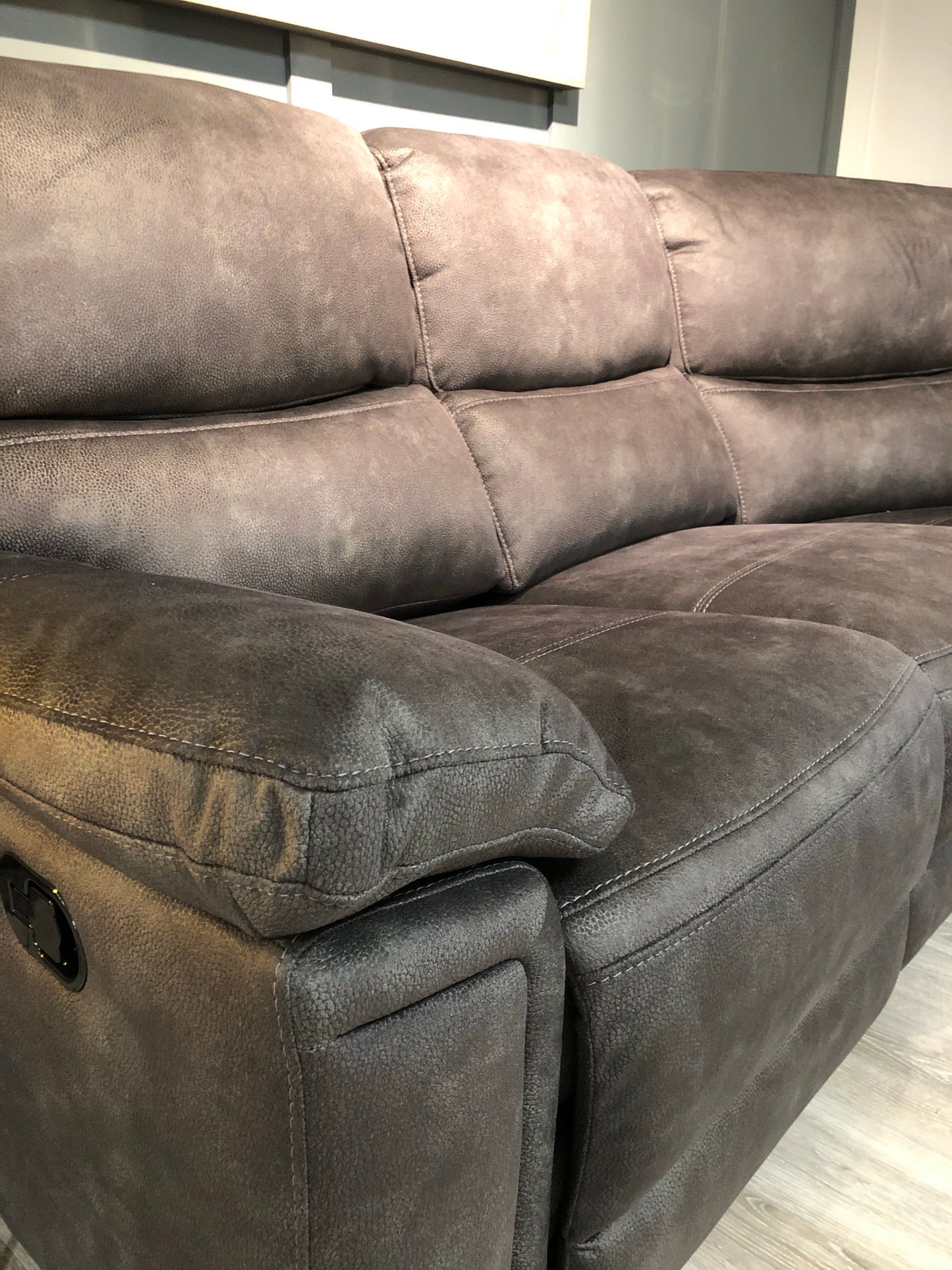 Carlton Charcoal Corner sofa