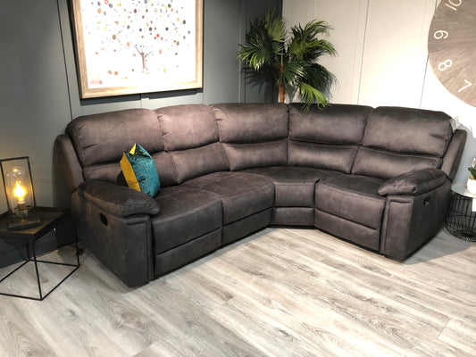 Carlton Charcoal Corner sofa