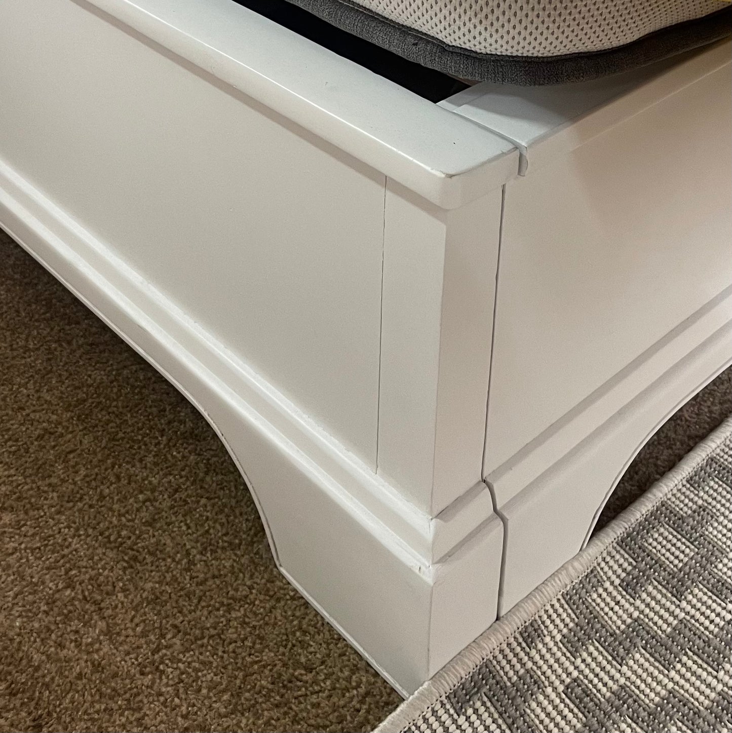Kyria White Bed Frames