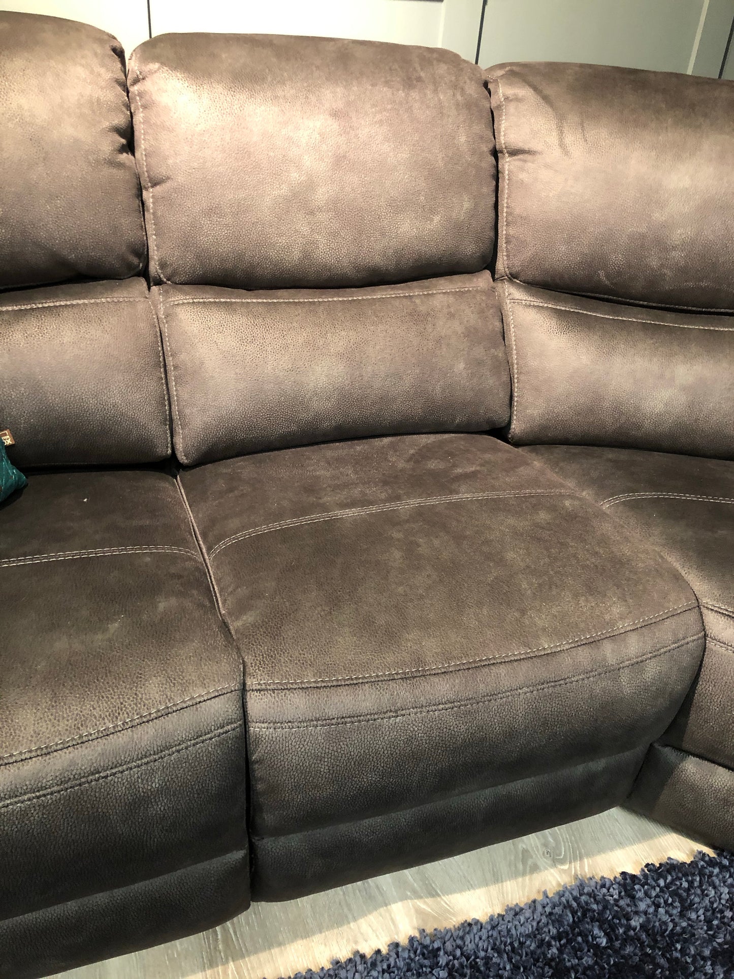 Carlton Charcoal Corner sofa