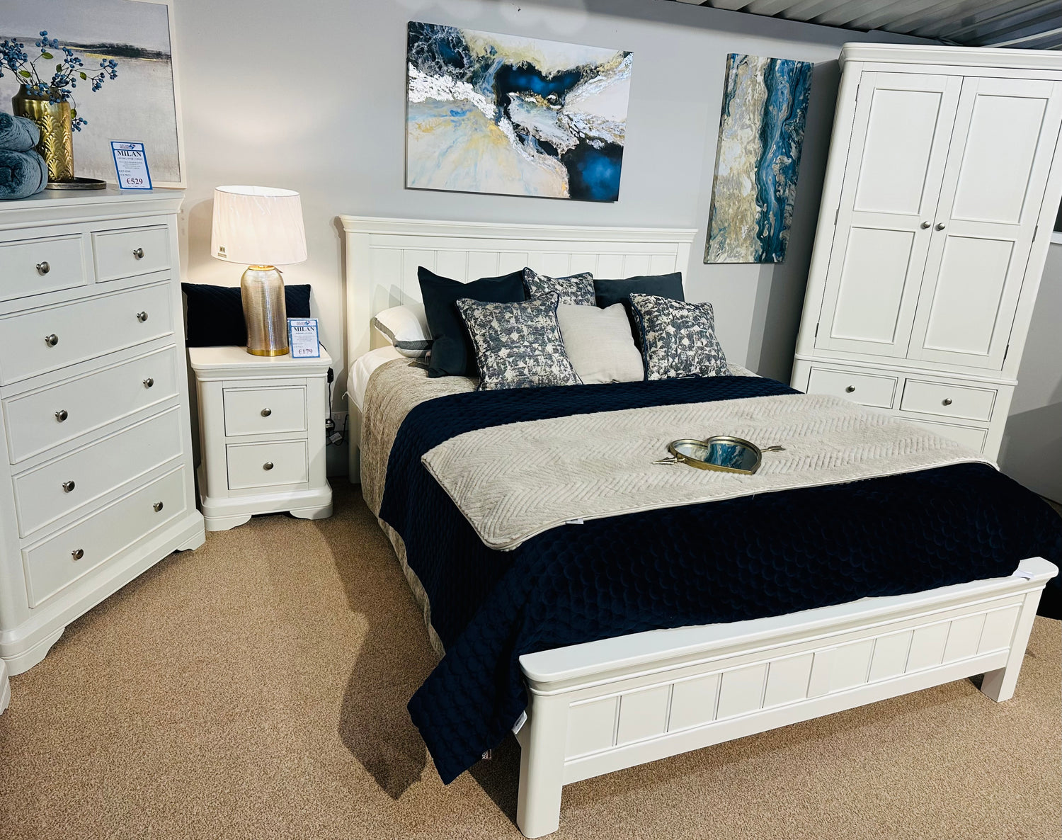 Malian Vanilla Bedroom Collection