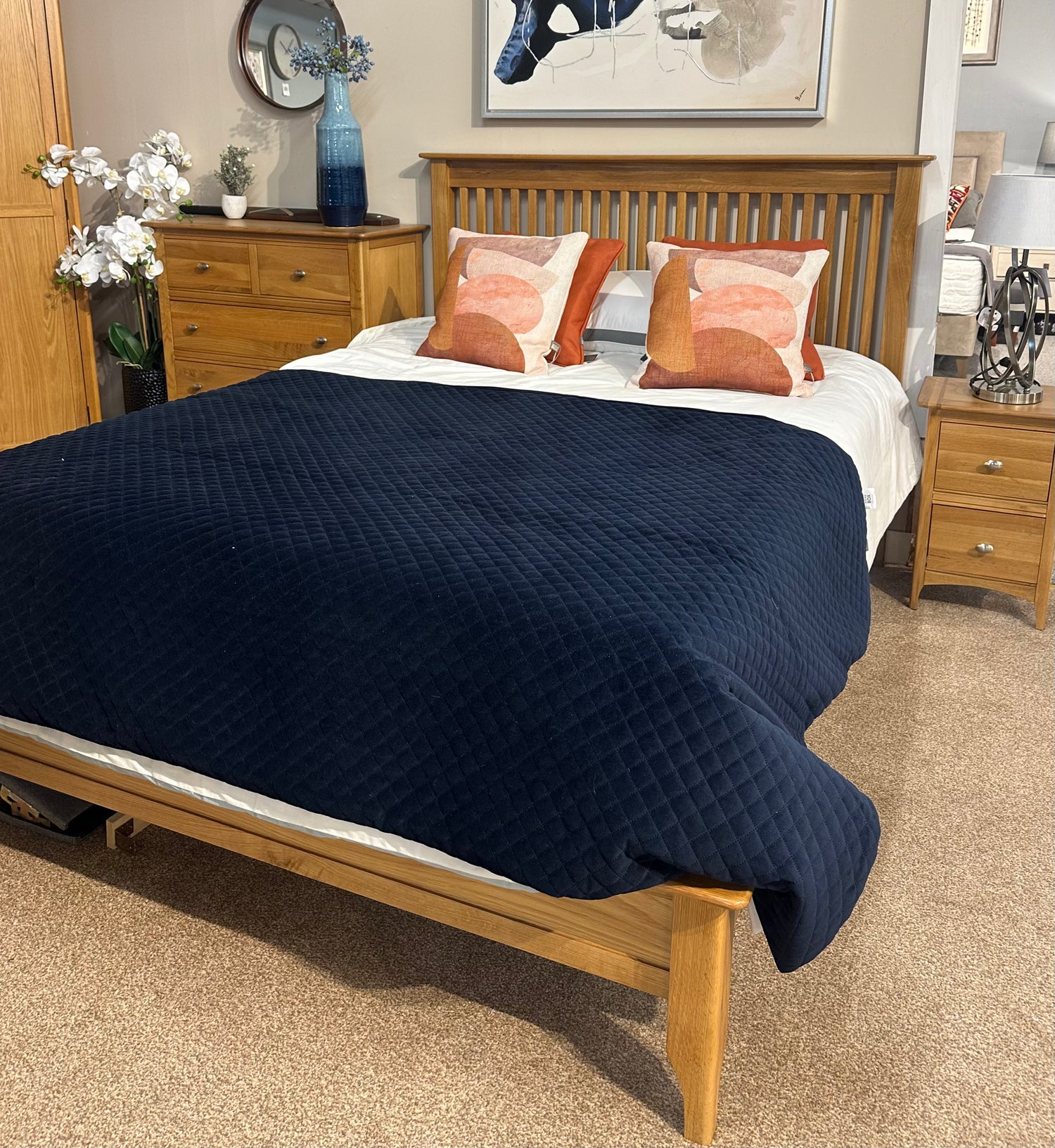 Logan Oak Bedroom collection