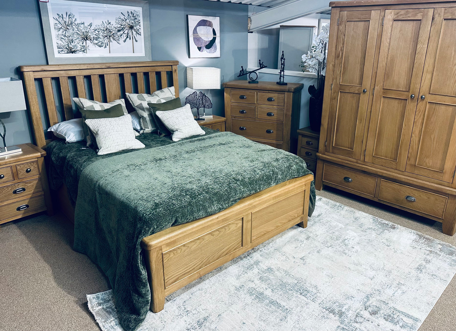 Stamford Oak Bedroom Range