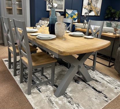 York X Leg Dining Table