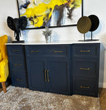 Midnight Marble top Sideboard