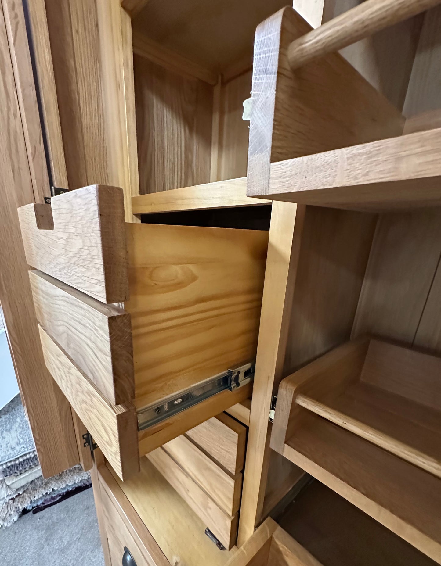 Burford Oak Larder Unit