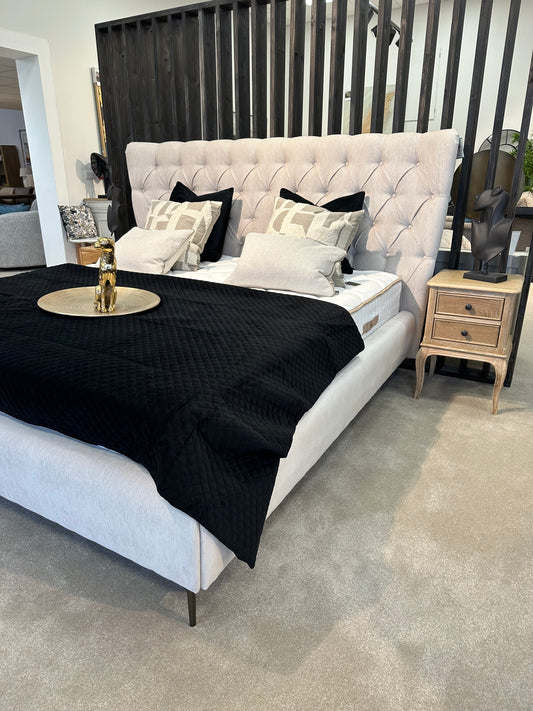 Florence fabric bed