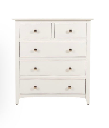 Logan White 2 over 3 chest