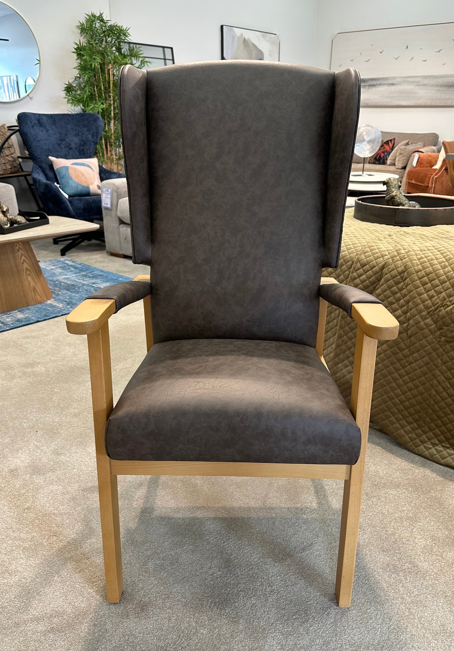 Beech frame Orthopedic Chair