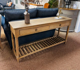 Perth 1.5 Oak Console Table