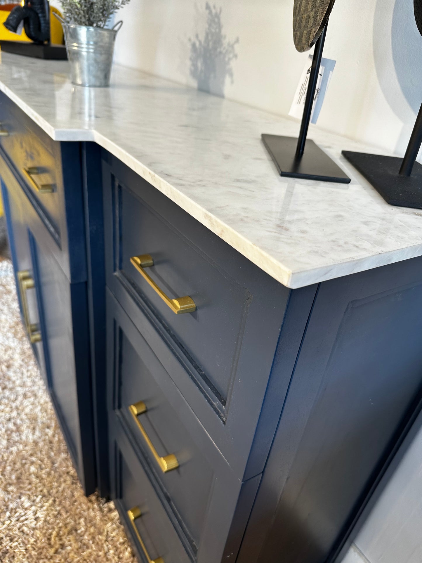 Midnight Marble top Sideboard