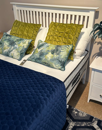 Logan White Bed Frame