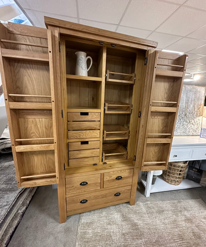 Burford Oak Larder Unit