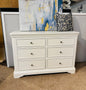 Milan Vanilla Wide Chest Of Drawers