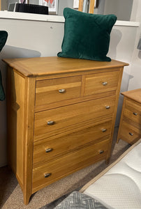 Logan Oak Chest Of Drawers