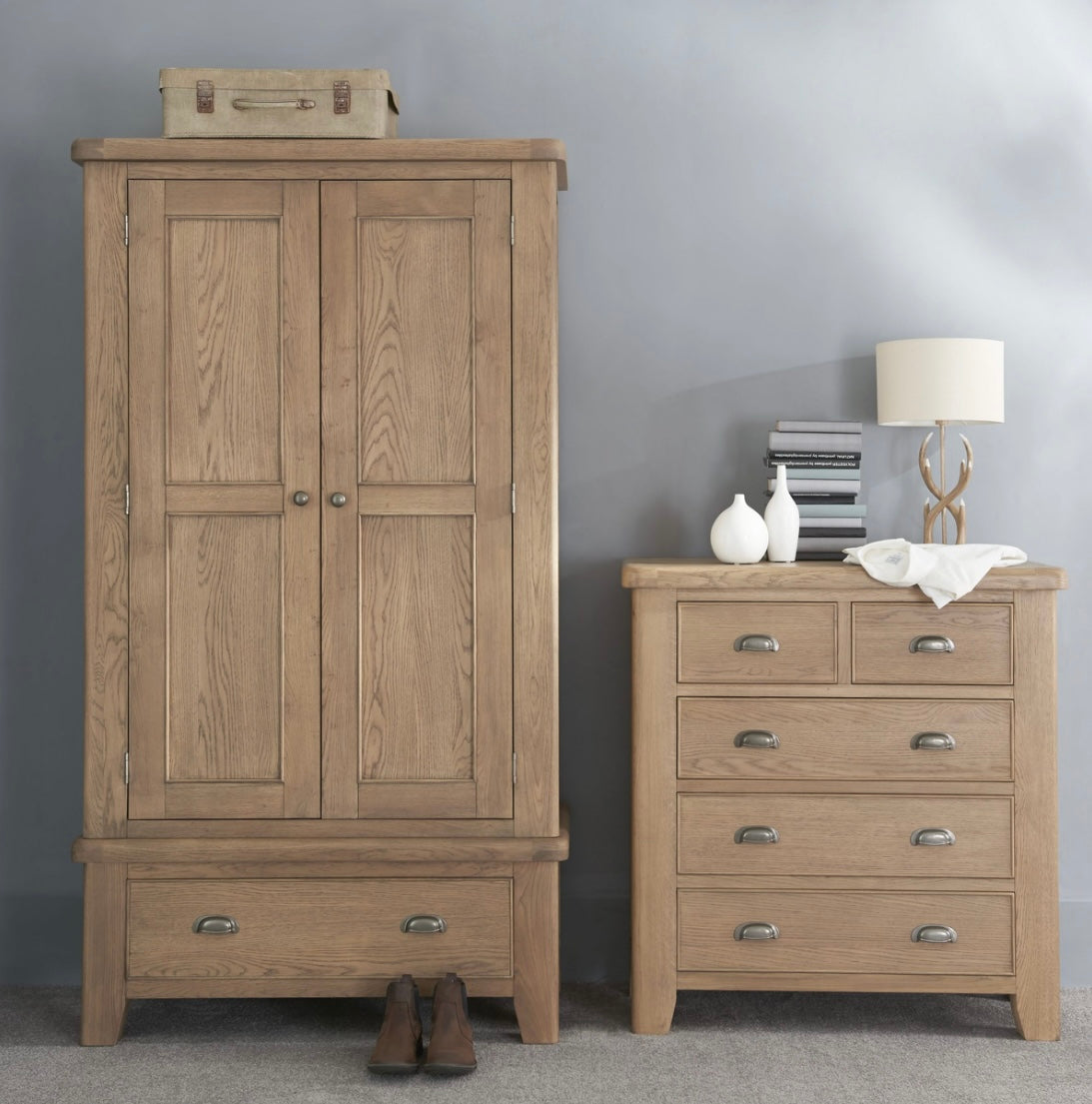 Stamford Oak 3+2 Chest