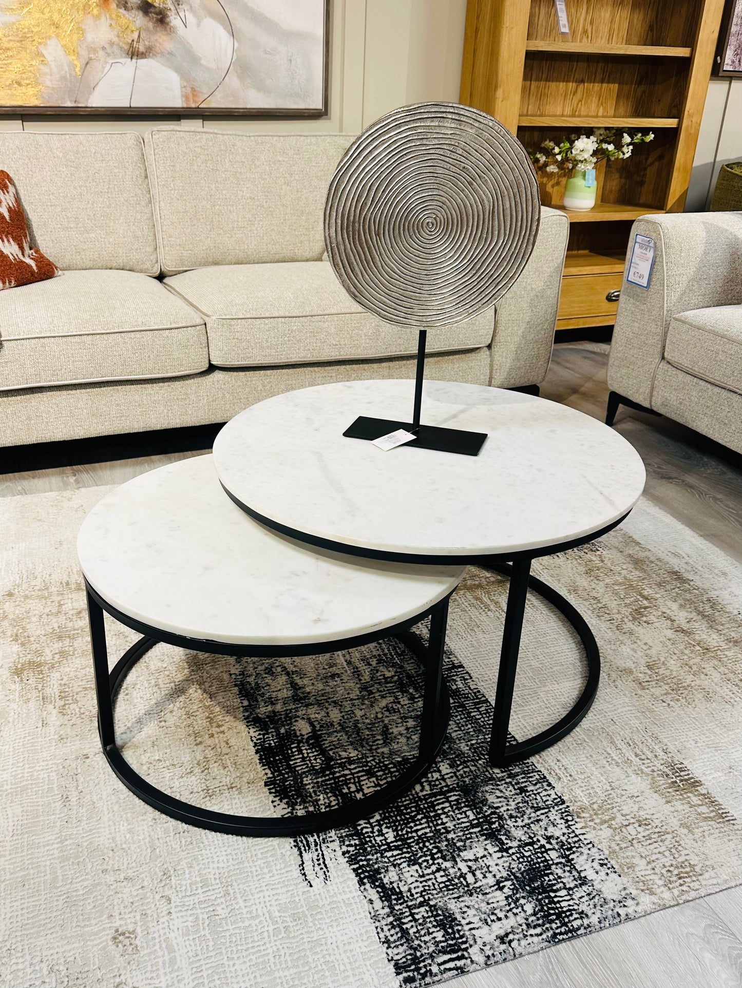 Sabina black base Coffee Table