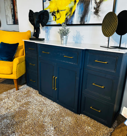 Midnight Marble top Sideboard