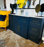 Midnight Marble top Sideboard