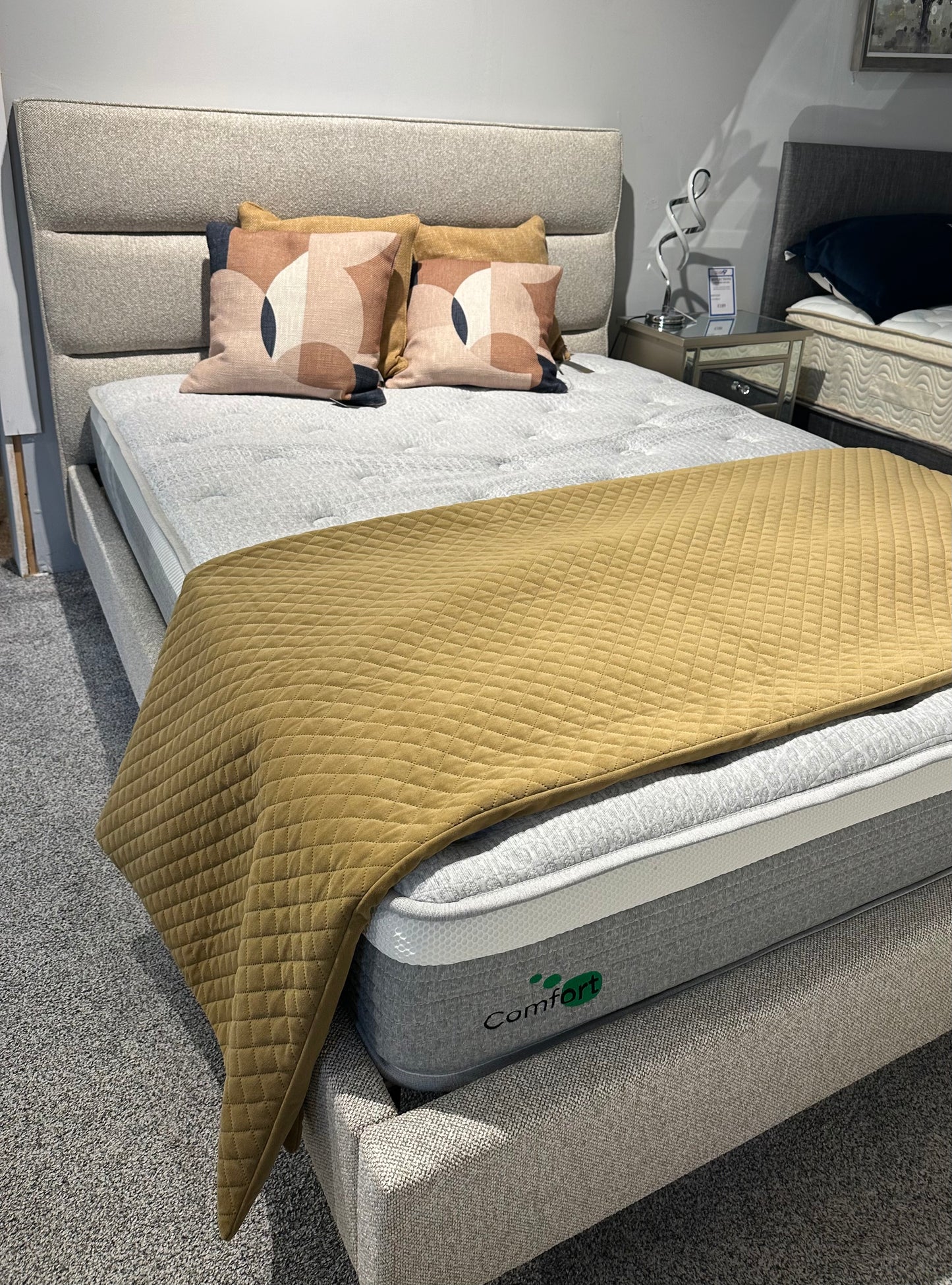 Emerald Fabric Bed Frame