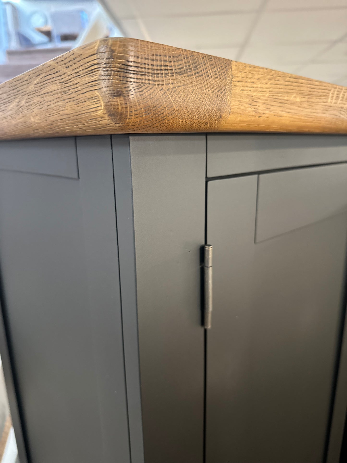 Bordeaux Matt Black Larder Unit