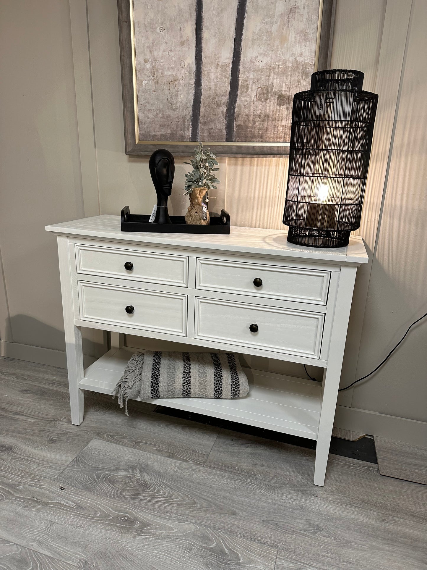 Plama  4 Drawer Console Table