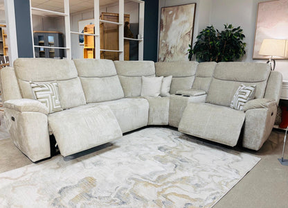 Ruby powered modular Corner Sofa