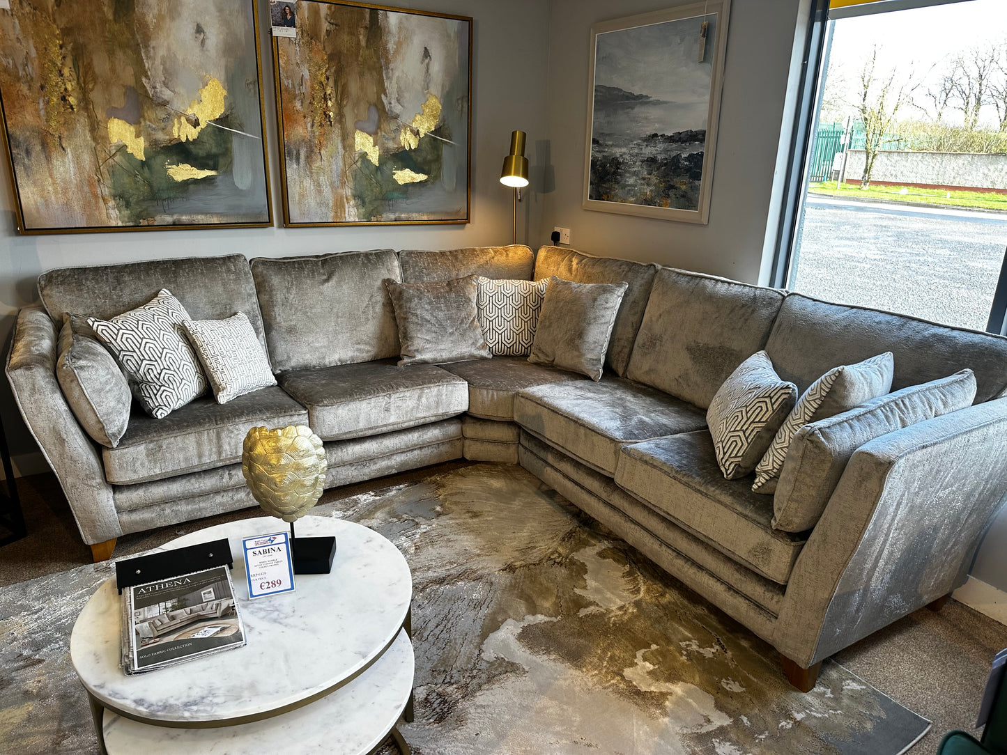 Athena corner sofa