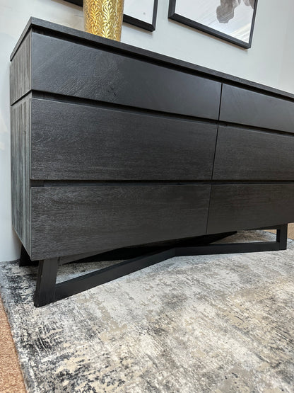 Boho Wide Chest of Drawers