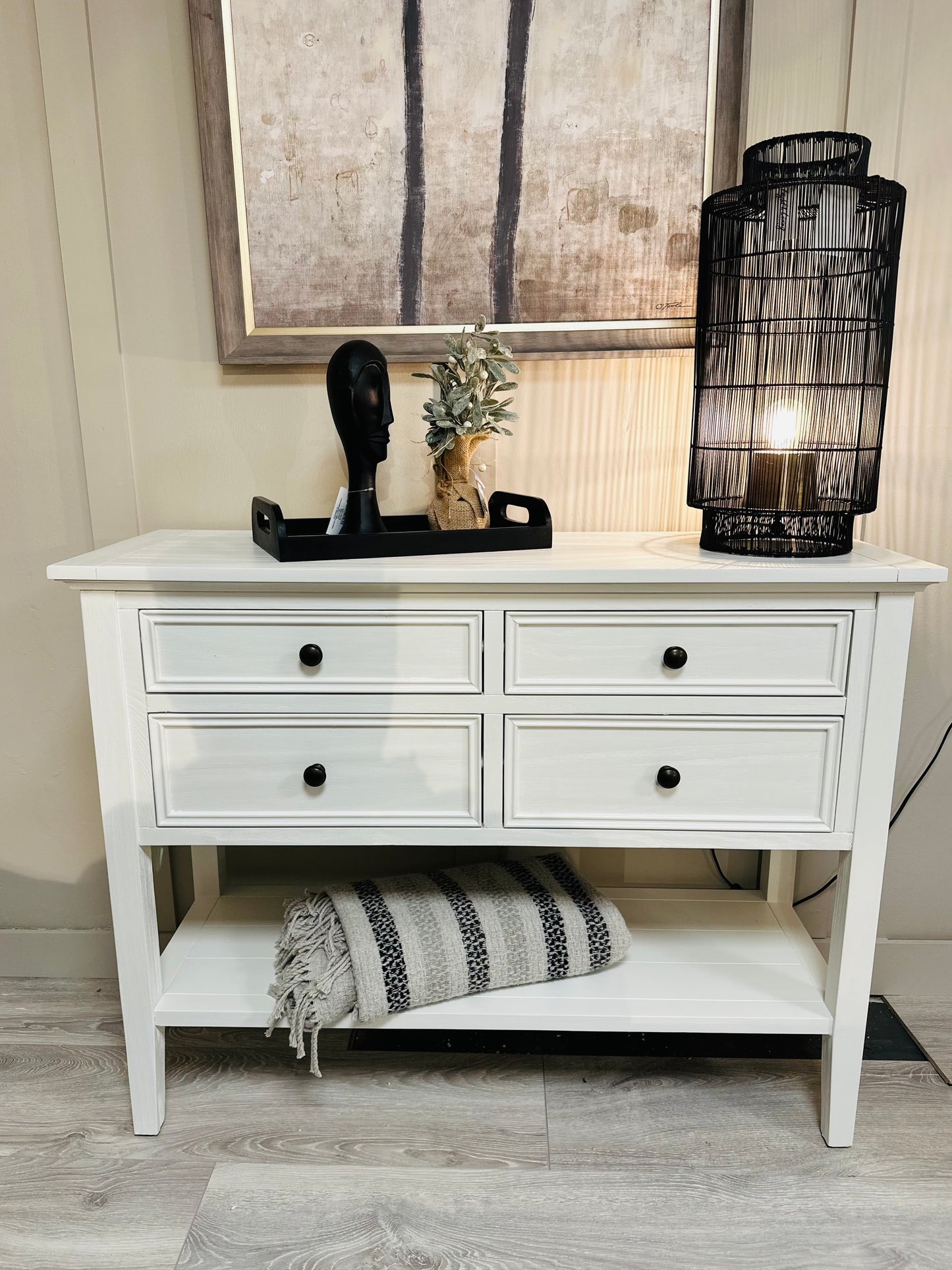 Plama  4 Drawer Console Table